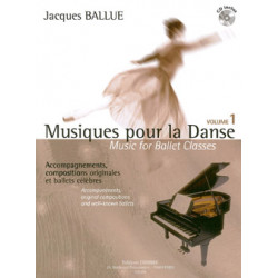 Musiques pour la danse Vol.1 - Jacques Ballue (+ audio)