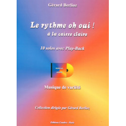 Le rythme oh oui ! à la caisse claire - Gérard Berlioz (+ audio)