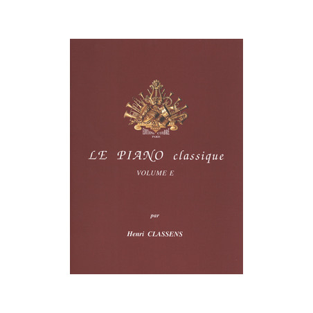Le Piano classique Vol.E Vieux maîtres anglais - Henri Classens