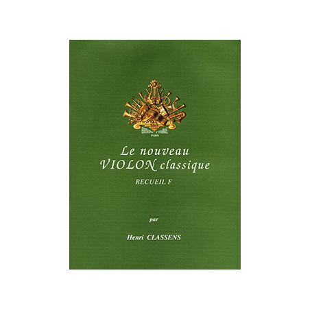 Nouveau violon classique Vol.F - Henri Classens