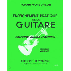 Enseignement pratique de la guitare Vol.2 - Romain Worschech