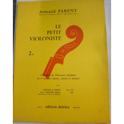Le petit violoniste Vol.2A - Armand Parent