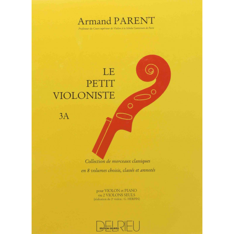 Le petit violoniste Vol.3A - Armand Parent