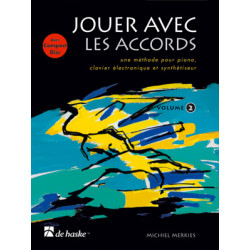 Jouer avec les accords, volume 2 - Michiel Merkies - Piano ou clavier (+ audio)