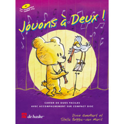 Jouons à Deux! - Dinie Goedhart, Stella Boggia - Flûte à bec Alto (+ audio)