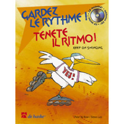 Gardez le Rythme! / Tenete il Ritmo! - Peter de Boer, Simon Lutz - Saxo Alto, baryton (+ audio)