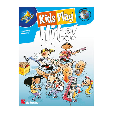 Kids Play Hits! - Michiel Oldenkamp - Trombone BC/TC (+ audio)
