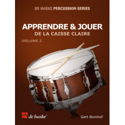 Apprendre & Jouer, Vol. 2 - Gert Bomhof - Caisse claire