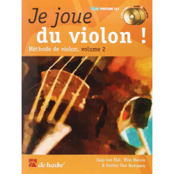 Je joue du violon ! Vol. 2 - Wim Meuris, Jaap van Elst, Gunter van Rompaey (+ audio)