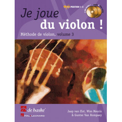 Je joue du violon ! Vol. 3 - Wim Meuris, Jaap van Elst, Gunter van Rompaey (+ audio)
