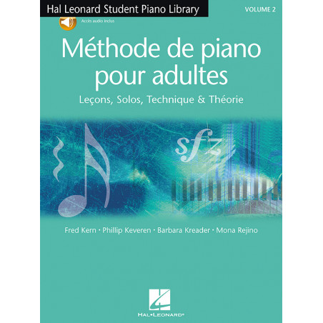 Méthode de piano pour adultes vol. 2