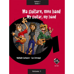 Ma guitare, mon band (guit. 1) vol. 1 - Nathalie Lachance