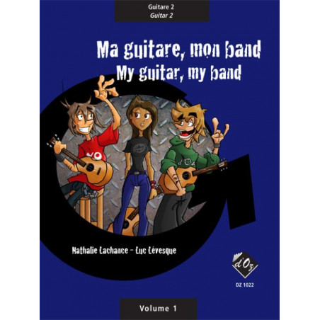Ma guitare, mon band (guit. 2) vol. 1 - Nathalie Lachance