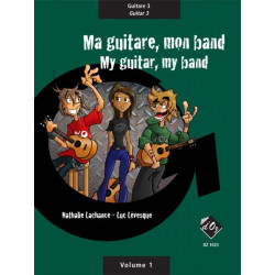 Ma guitare, mon band (guit. 3) vol. 1 - Nathalie Lachance