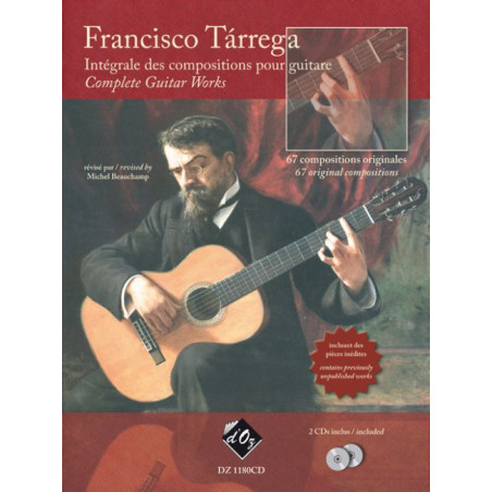 Intégrale des compositions pour guitare - Francisco Tárrega (+ audio)