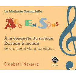 À la conquête du solfège, Écriture et lecture - Elisabeth Navarra - Guitare