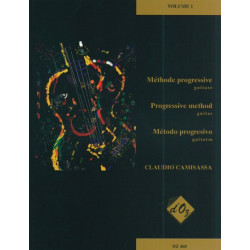 Méthode progressive, vol. 1 - Claudio Camisassa - Guitare