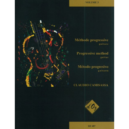 Méthode progressive, vol. 3 - Claudio Camisassa - Guitare