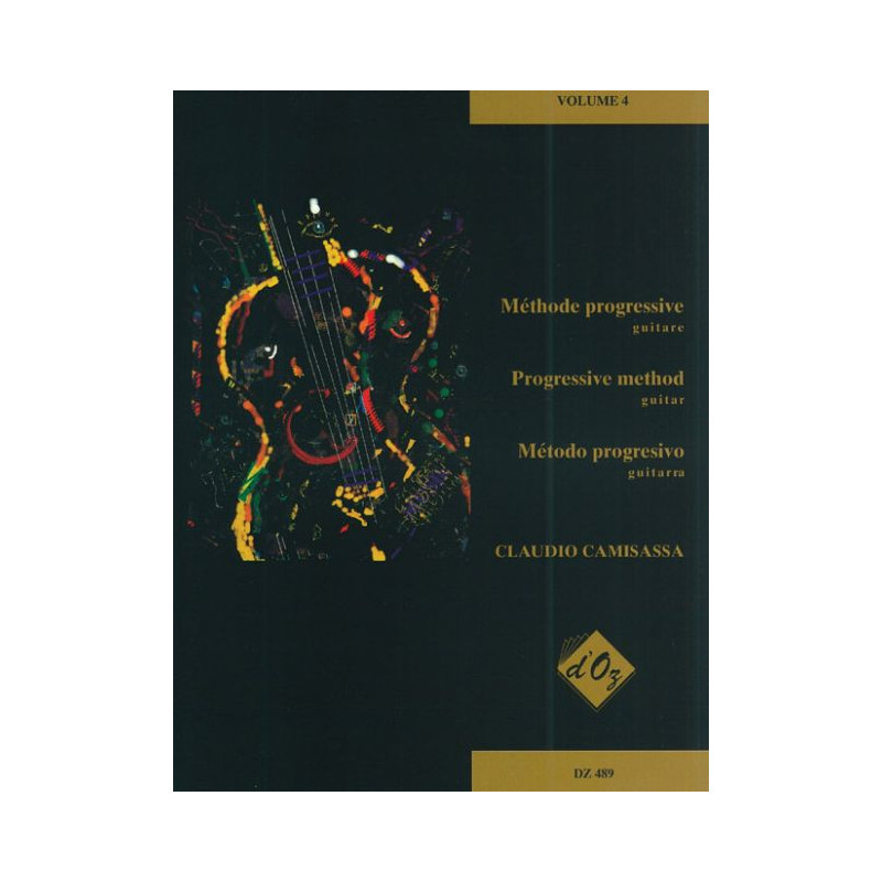 Méthode progressive, vol. 4 - Claudio Camisassa - Guitare