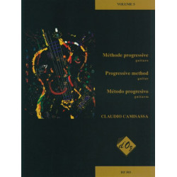 Méthode progressive, vol. 5 - Claudio Camisassa - Guitare