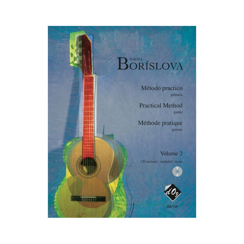 Méthode pratique pour la guitare, vol. 2 - Nadia Borislova (+ audio)