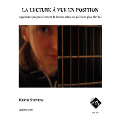 La lecture à vue en position - Keith Stevens - Guitare