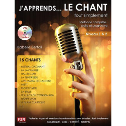 J'apprends le Chant... tout simplement Vol 1 - Isabelle Bertoli (+ audio)