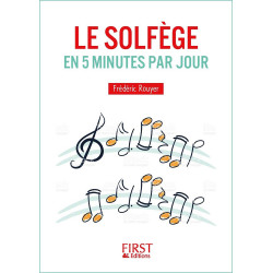 Petit livre - Le solfège en 5 minutes par jour - Frédéric Rouyer