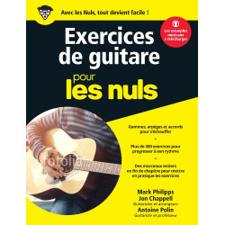 Exercices de guitare Pour les nuls - Mark Phillips, Jon Chappel, Polin