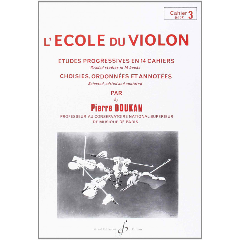 L'Ecole Du Violon Volume 3 - Pierre Doukan