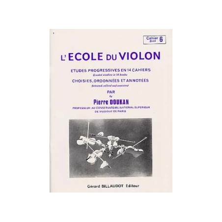 L'Ecole Du Violon Volume 6 - Pierre Doukan