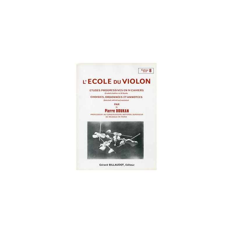 L'Ecole Du Violon Volume 8 - Pierre Doukan