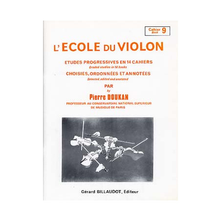 L'Ecole Du Violon Volume 9 - Pierre Doukan
