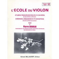 L'Ecole Du Violon Volume 12 - Pierre Doukan