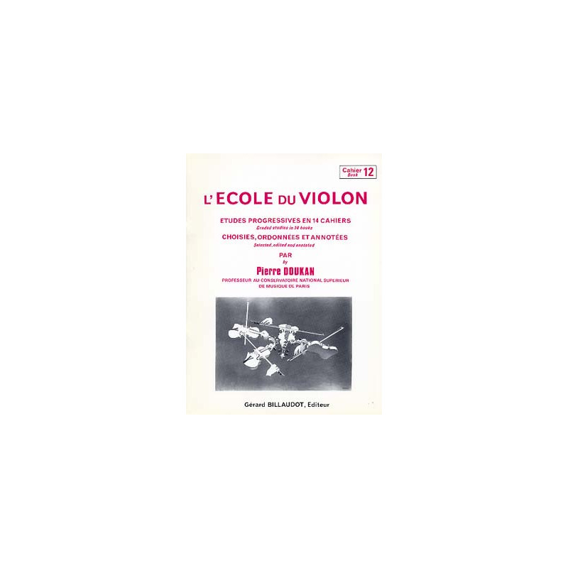 L'Ecole Du Violon Volume 12 - Pierre Doukan