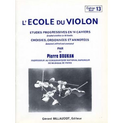 L'Ecole Du Violon Volume 13 - Pierre Doukan
