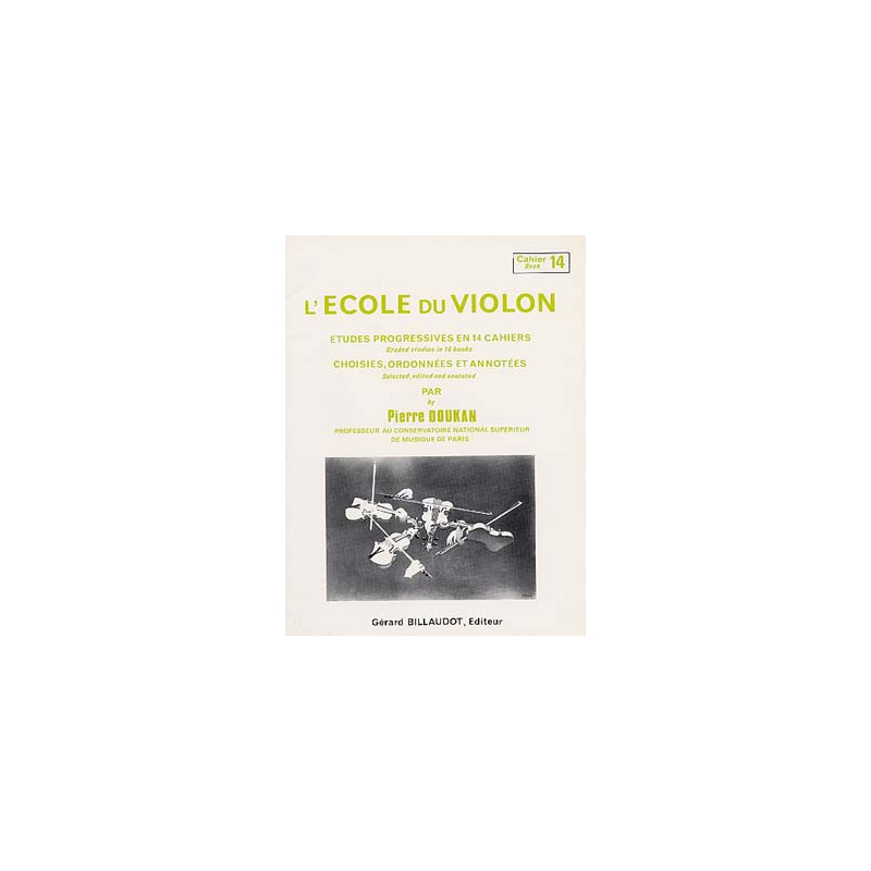 L'Ecole Du Violon Volume 14 - Pierre Doukan