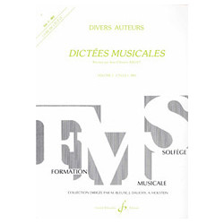 Dictees Musicales Volume 1 - Eleve - J-C. Jollet (+ audio)