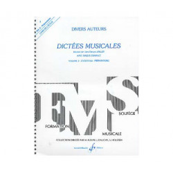 Dictees Musicales Volume 2 - Eleve - J-C. Jollet (+ audio)