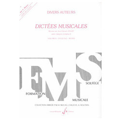 Dictees Musicales Volume 4 - Eleve - Jean-Clément Jollet (+ audio)