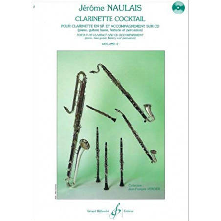 Clarinette Cocktail - Volume 2 - Jérôme Naulais (+ audio)