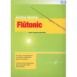 Flutonic - Volume 2 - Jérôme Naulais - Flute (+ audio)