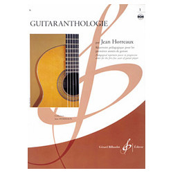 Guitaranthologie Vol.1 - Guitare (+ audio)