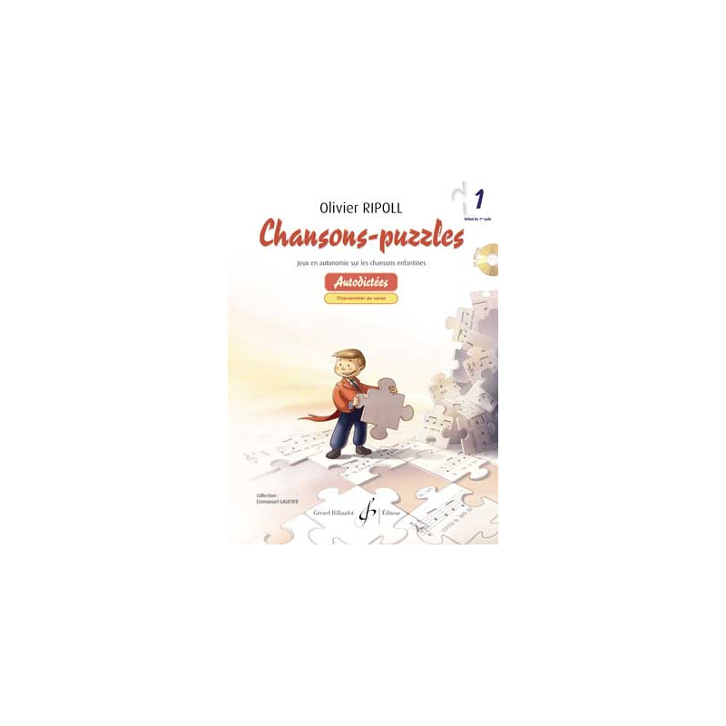 Chansons Puzzles Volume 1 - Olivier Ripoll (+ audio)
