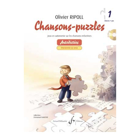Chansons Puzzles Volume 1 - Olivier Ripoll (+ audio)