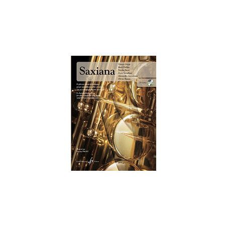 Saxiana - Saxophone Alto et Piano (+ audio)
