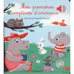 Mes Premieres Comptines D'Animaux - Raphaélle Michaud