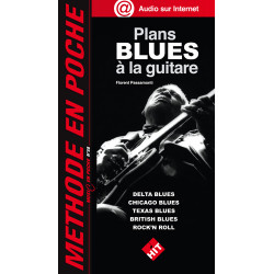 Méthode en Poche Plans Blues à la Guitare - Florent Passamonti