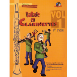 Ballade en Clarinettes Cycle 1, Vol. 1 (+ audio)