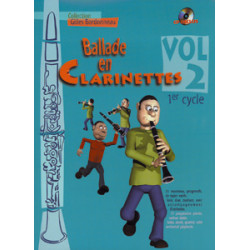 Ballade en Clarinettes Cycle 1, Vol. 2 (+ audio)